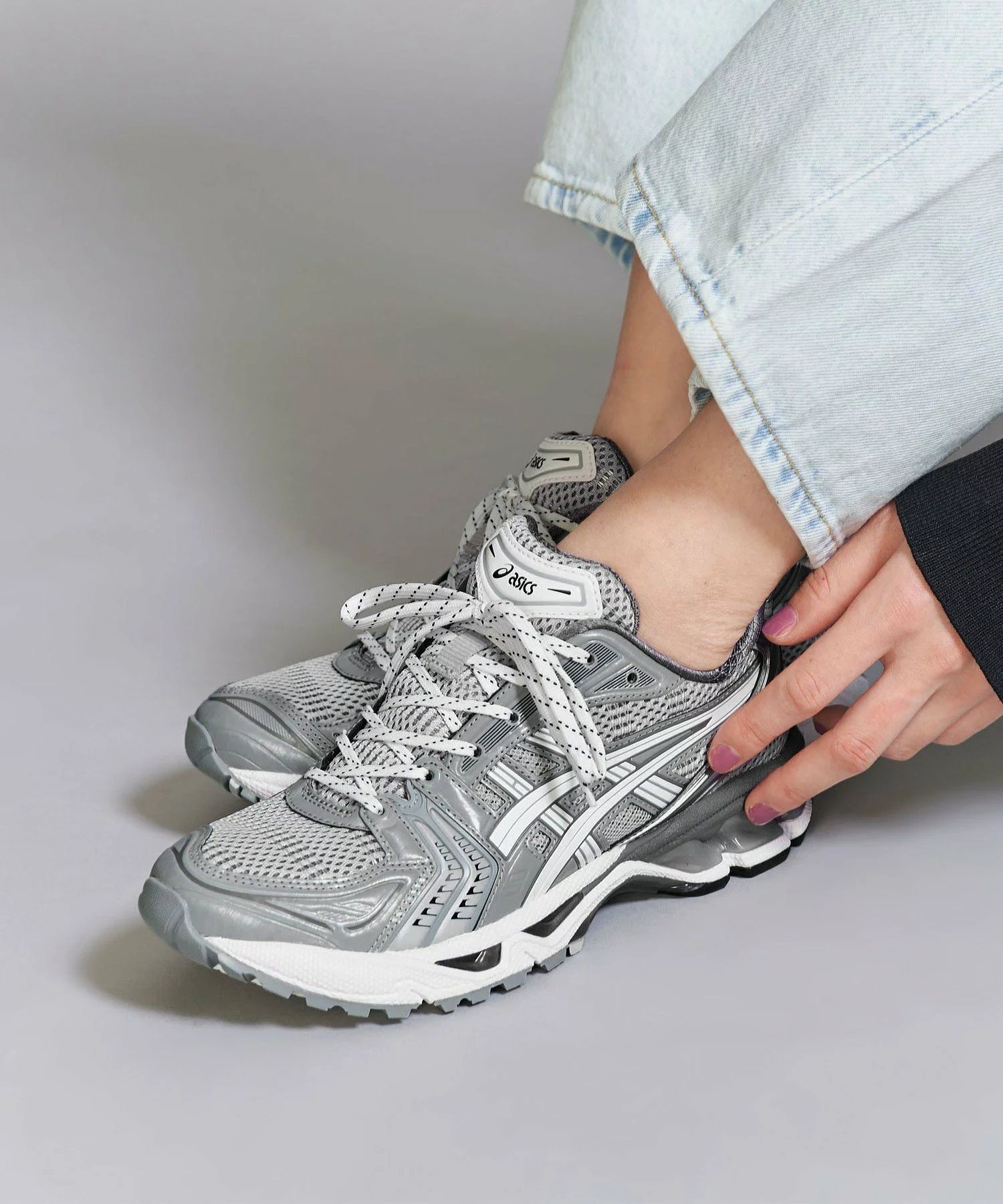 아식스 x 뷰티앤유스 별주 스니커 asics GEL KAYANO 14 MD GRAY - 상세 이미지 3