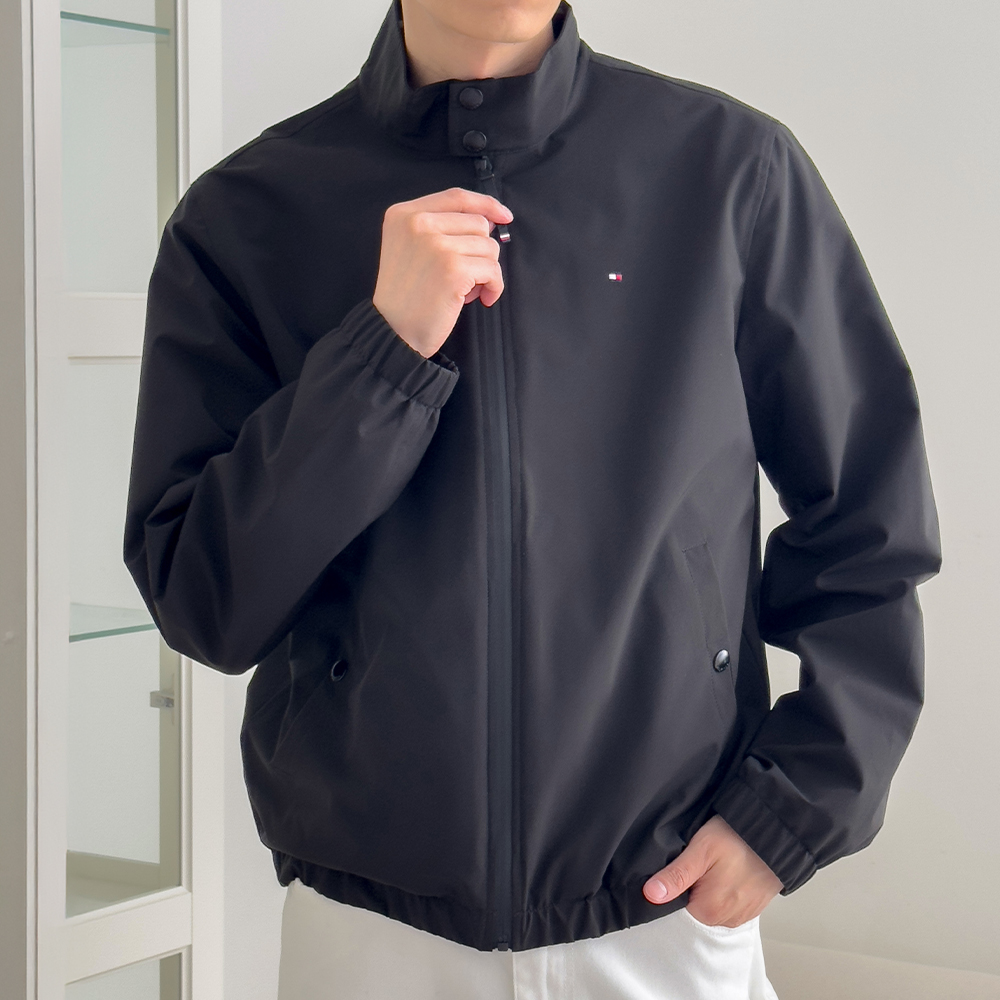 타미힐피거 남성 플렉스 경량 바람막이 봄버 자켓