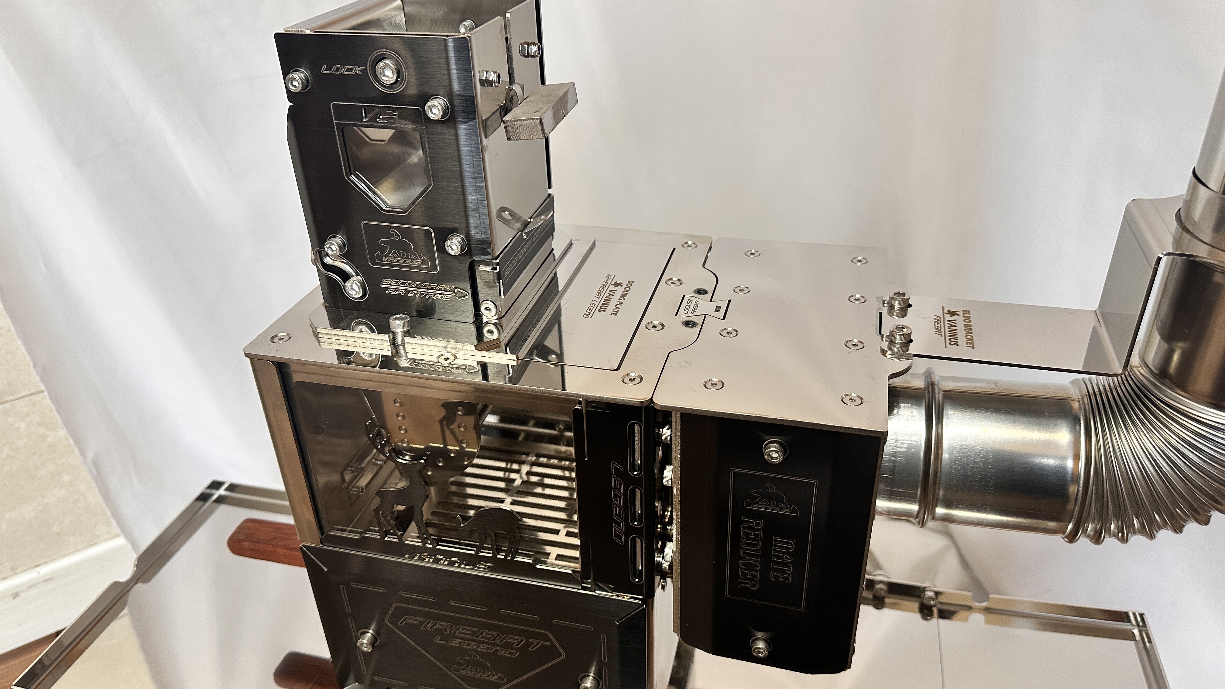 MATE REDUCER 불멍용 화목난로 캠핑용펠렛난로