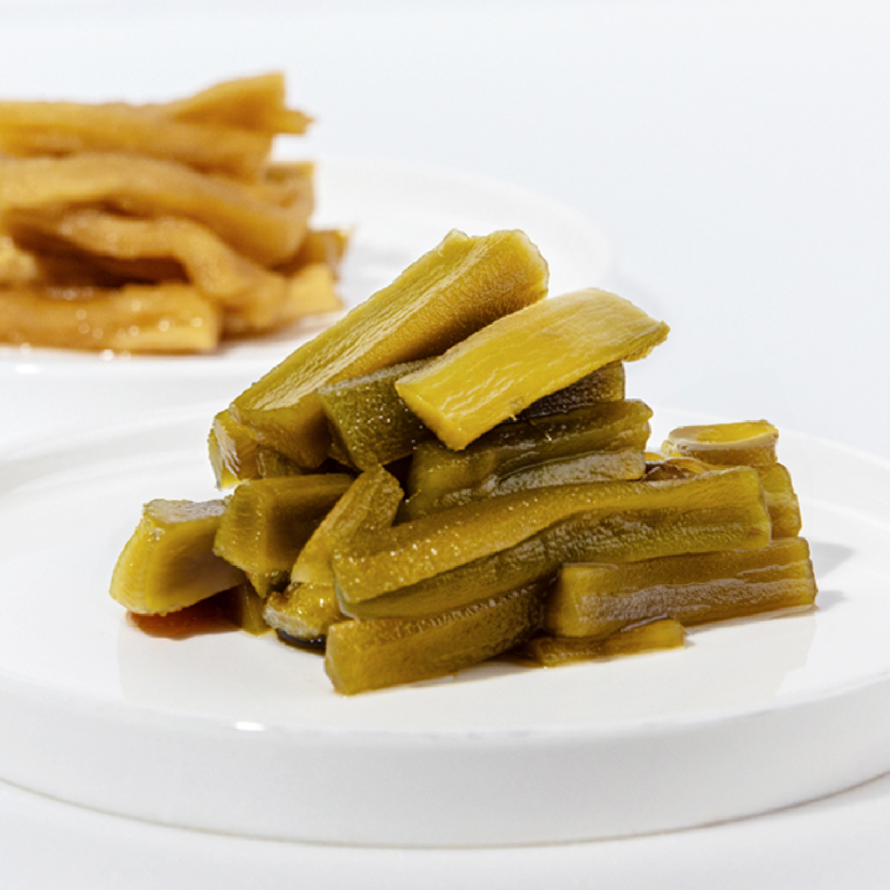 아삭 궁채장아찌 10kg 1통 대용량 궁채절임 줄기상추 이미지 3