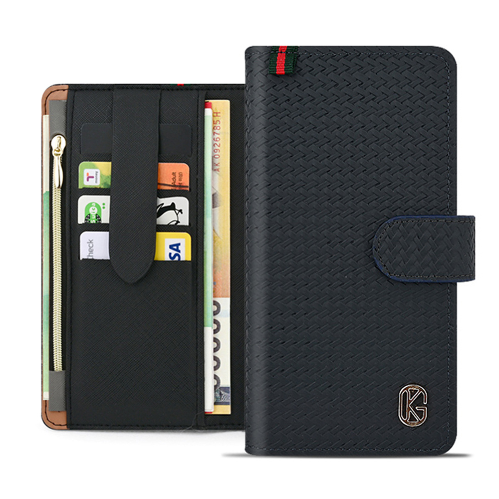 KG 카드분실방지 지갑 케이스 네이비, 갤럭시S25 울트라 - 상품 이미지