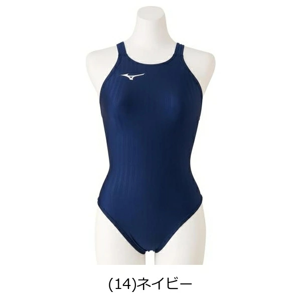 미즈노 MIZUNO 수영복 미디엄 컷 레이스 오픈 백 N2MA0223 - 상세 이미지 2