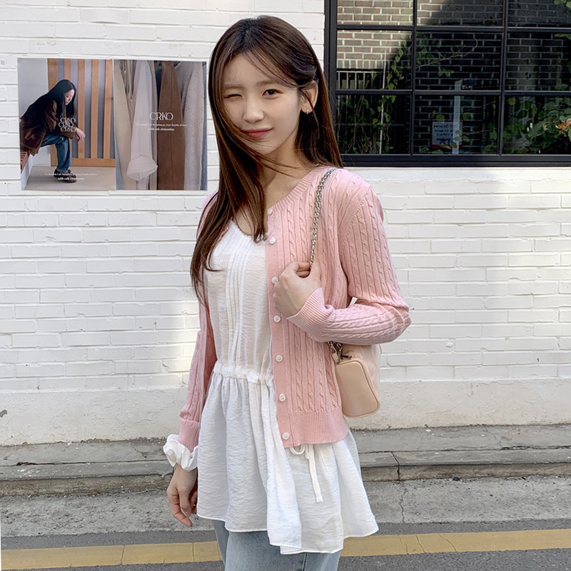 에델린 스트링 레이스 플레어 핀턱 뷔스티에 vs460 - 상세 이미지 4