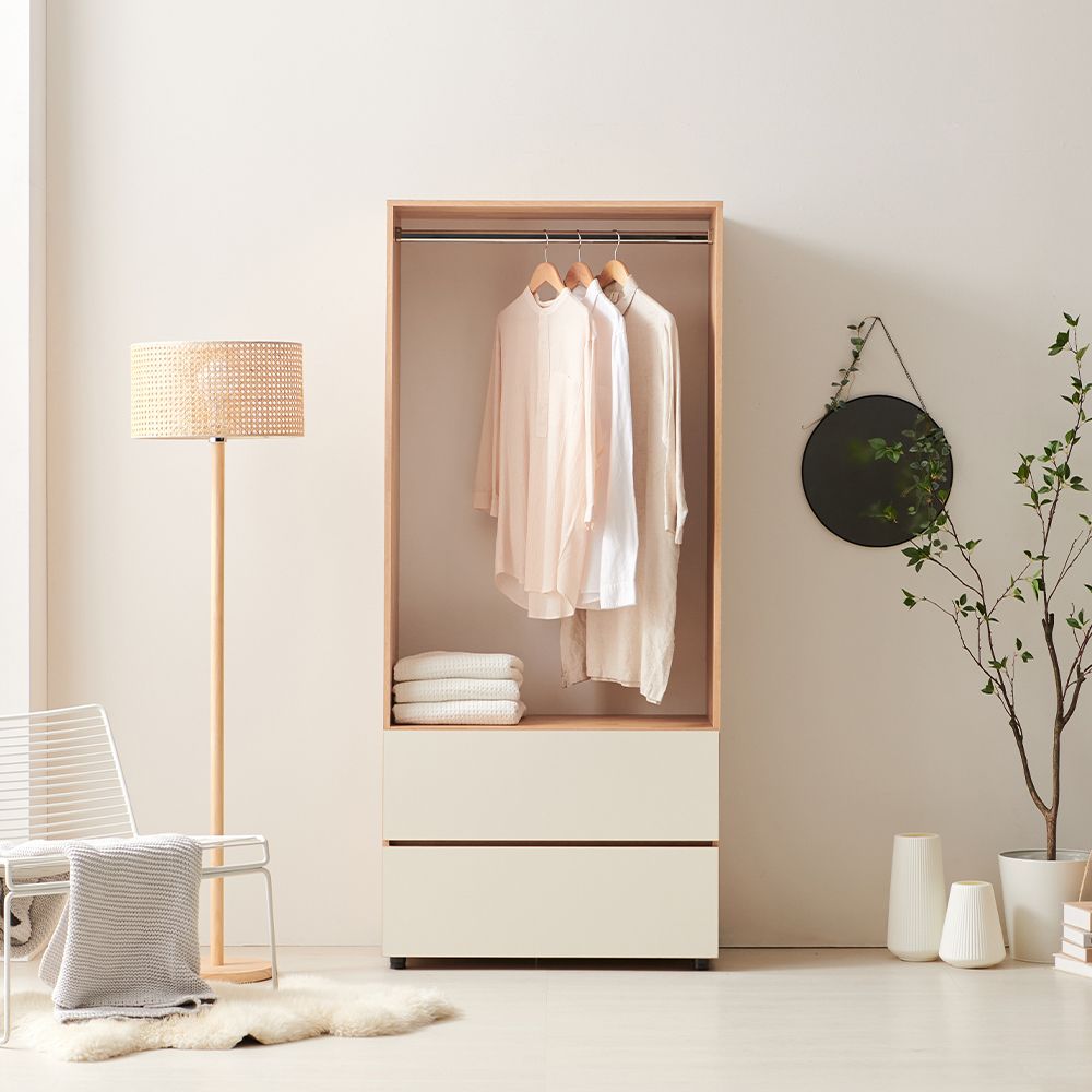 러브 1800 오픈 옷장 서랍형 - 상품 이미지