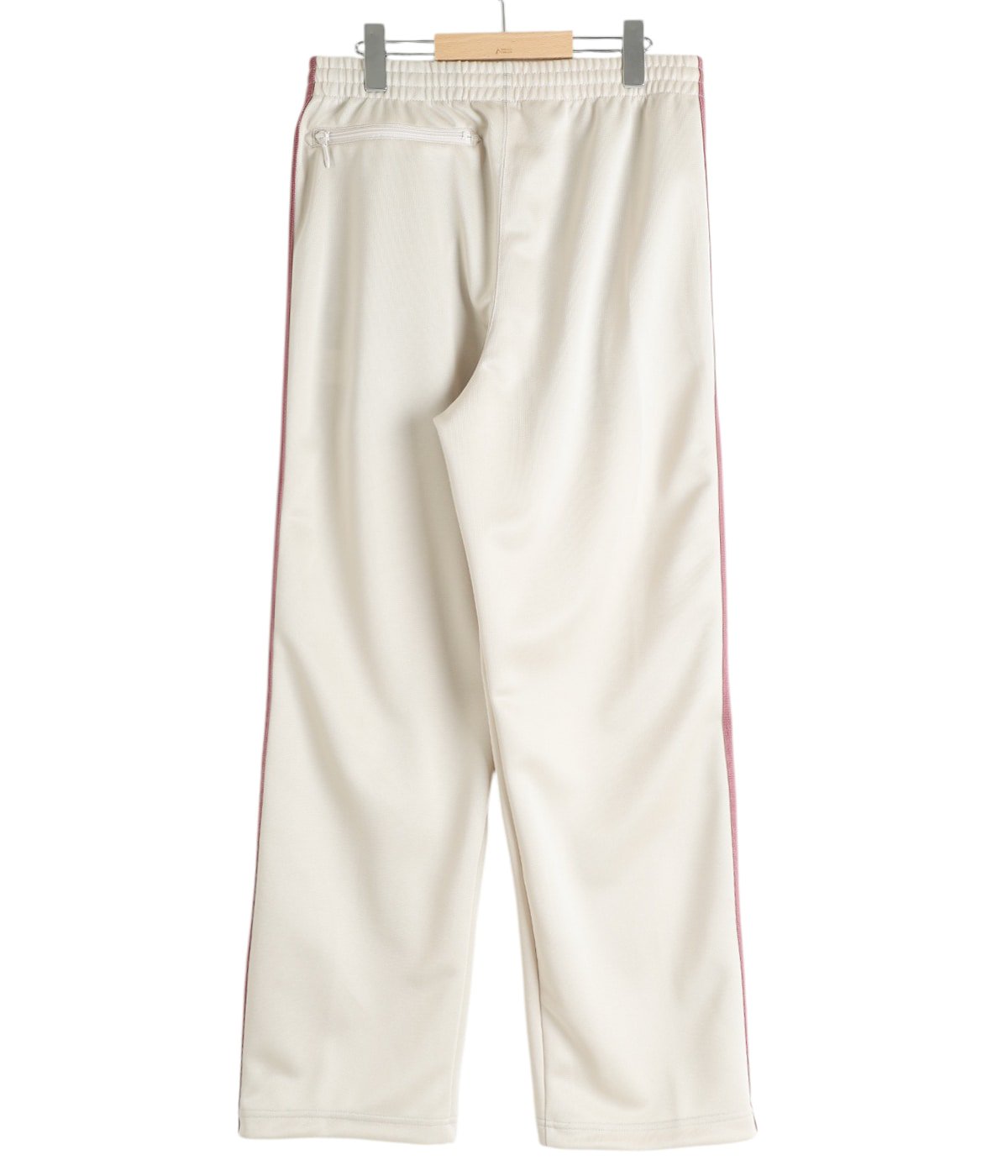 니들스 NEEDLES Track Pant Poly Smooth 트랙 팬츠 아이보리 - 상세 이미지 2