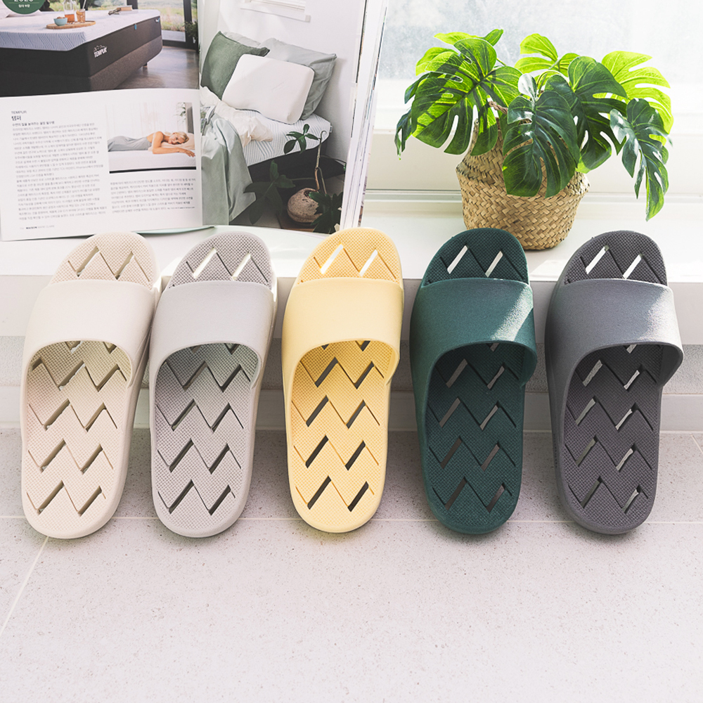 1+1 누바스 국산 물빠짐 미끄럼방지 욕실화 화장실 욕실 슬리퍼