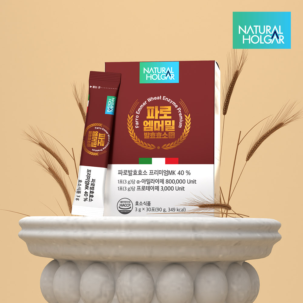 고역가 파로효소 엠머밀 곡물발효 프리미엄 30포, 6개 - 상세 이미지 2