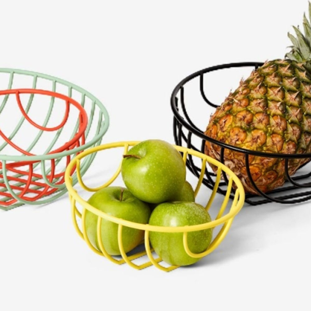 아웃라인 과일바스켓 인테리어바구니 네트바구니 S