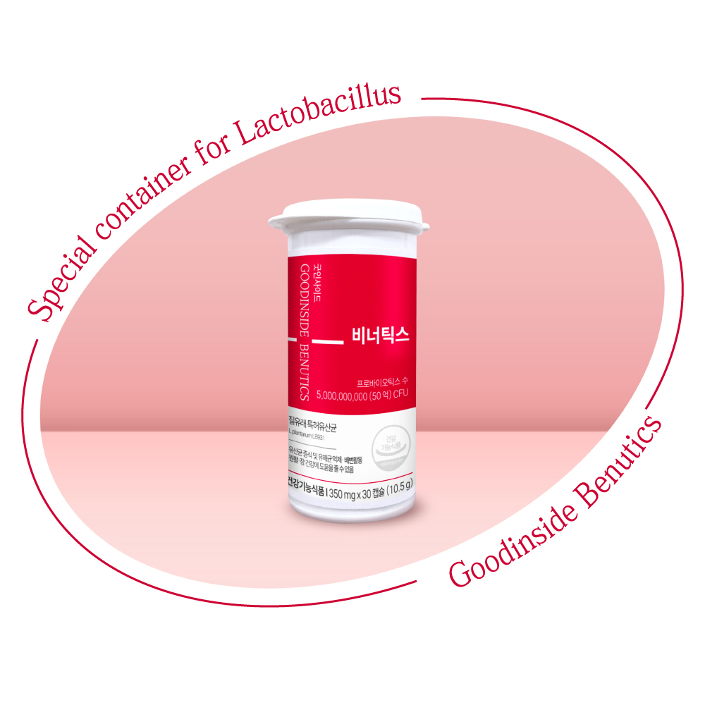 비너틱스 유산균 질유산균 프로바이오틱스 30캡슐, 1개 - 상세 이미지 3