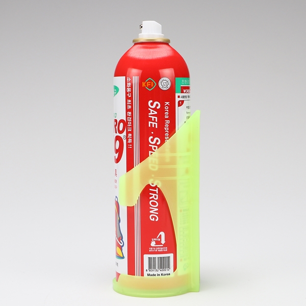 간이 액체 소화기 DS-396 508g 적색 차량용 가정용 사무실용 동성바텍 - 상세 이미지 3