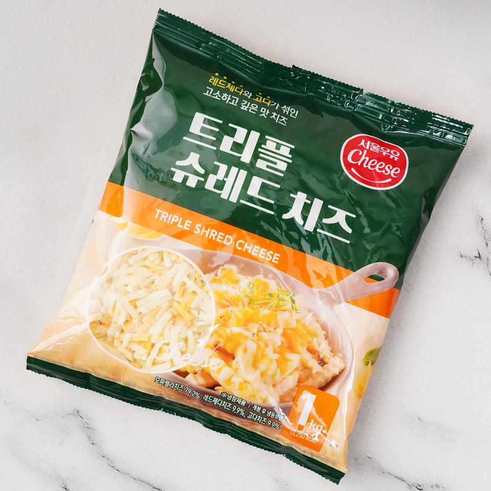 메가마트 서울우유 트리플슈레드 치즈 1kg - 상세 이미지 2
