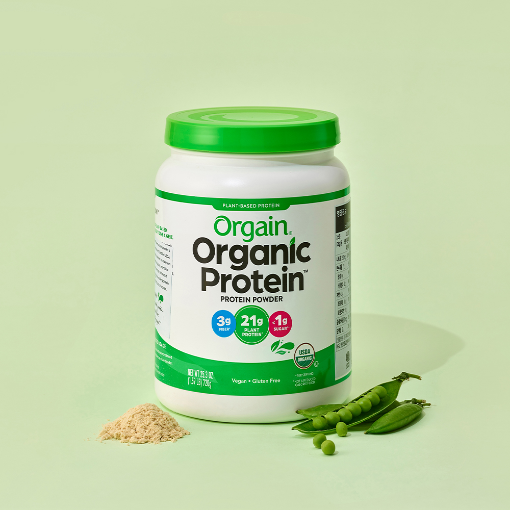 올게인 유기농 식물성단백질 오리지널 720g (20회분) 플랜트베이스 프로틴
