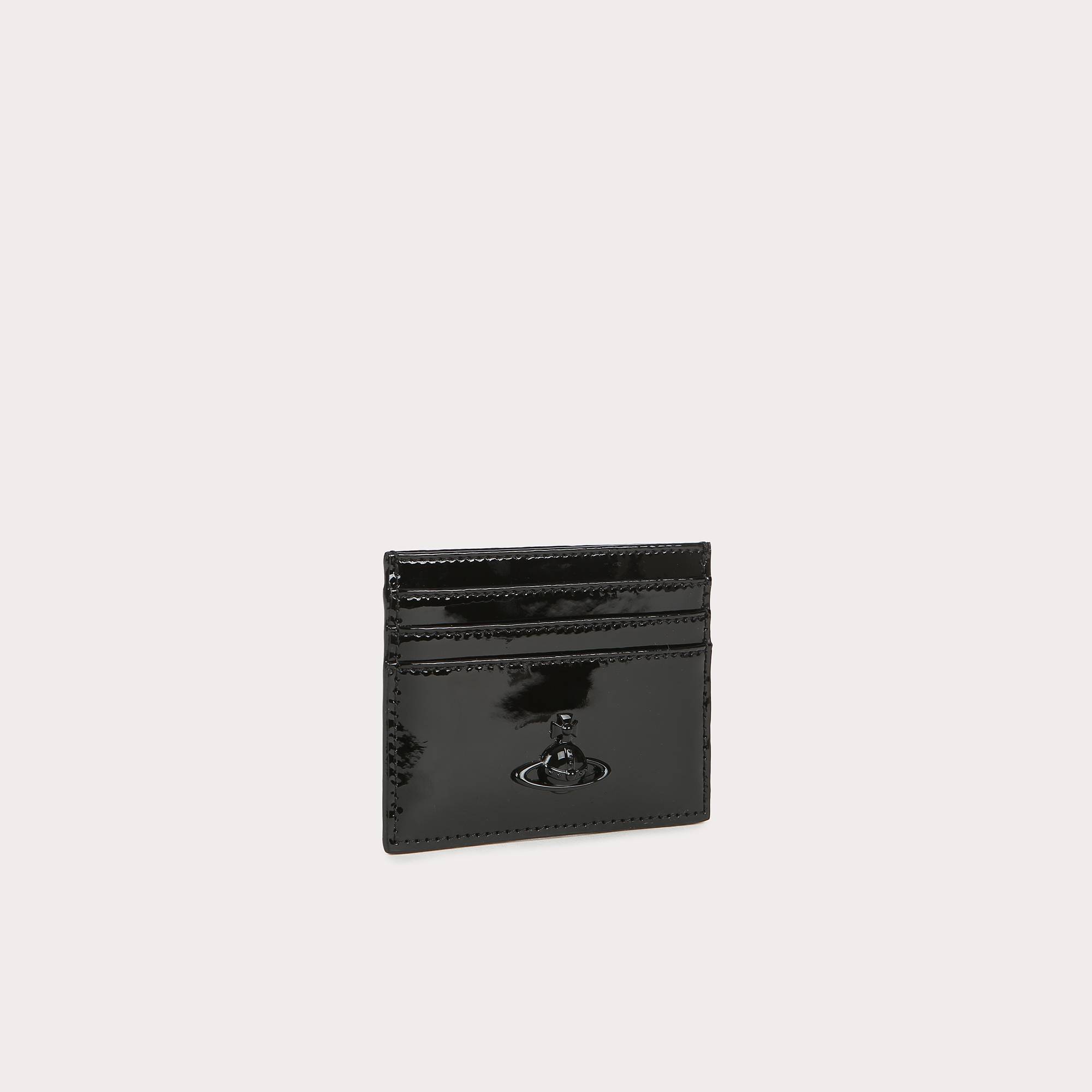 비비안웨스트우드 샤이니 페이턴트 플랫 카드지갑 VPSCWA0007 99 - 상세 이미지 2