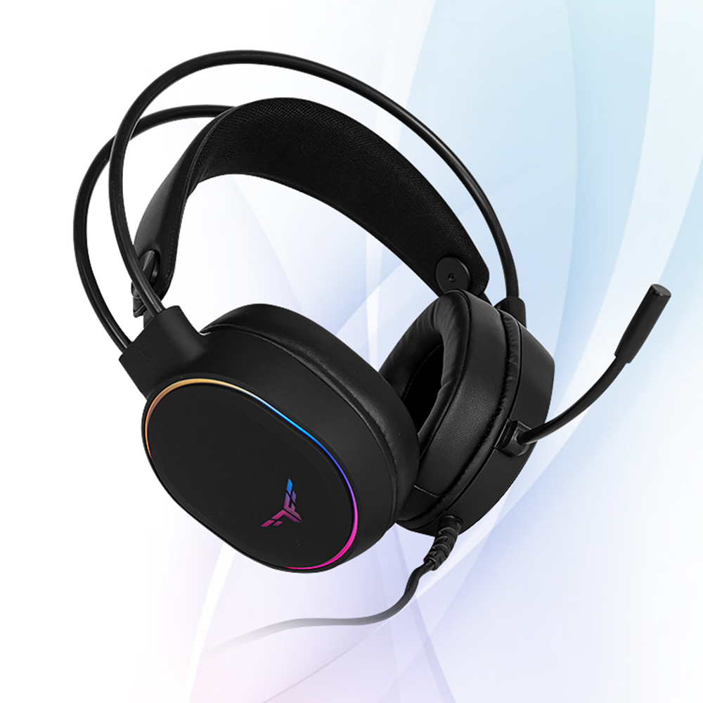 TFG CH240 컬러풀 7.1Ch 초경량 게이밍헤드셋 (노이즈캔슬링) 블랙