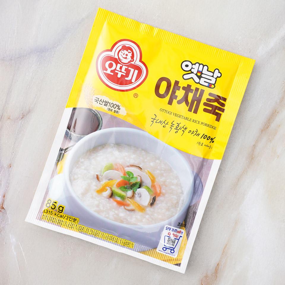메가마트 오뚜기 옛날 야채죽 85g - 상세 이미지 2