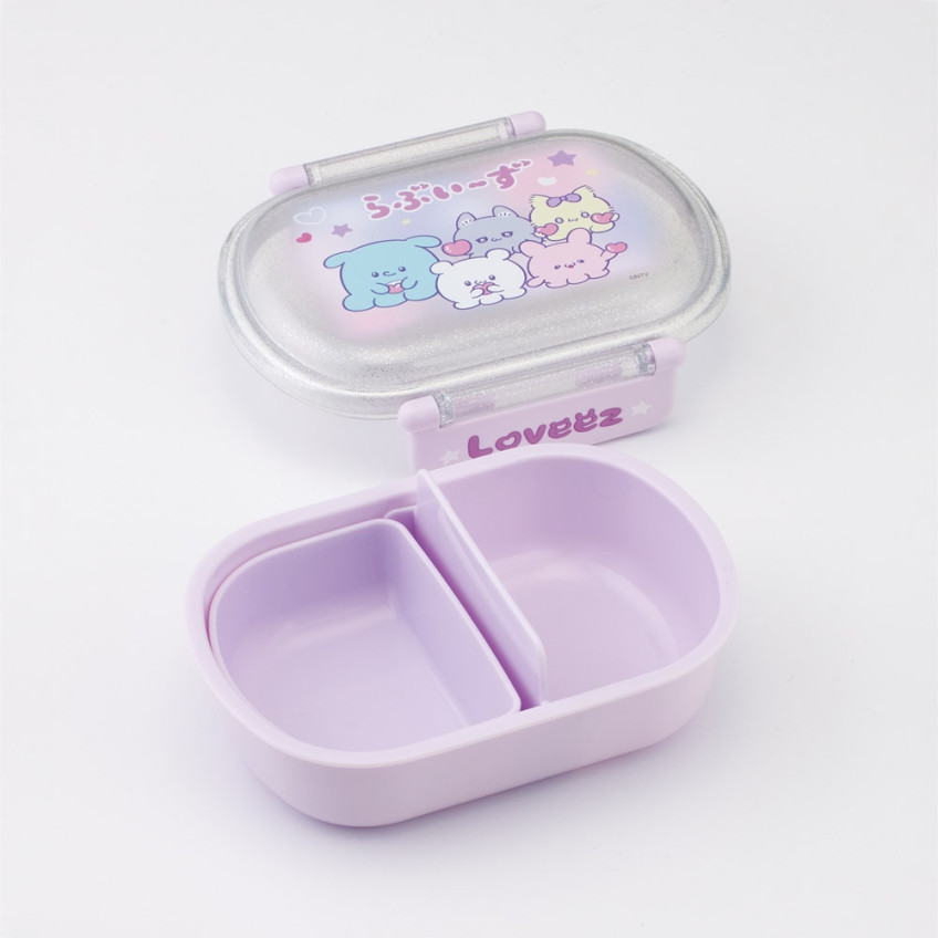[발주상품 2~4 영업일 후 발송예정] 스케이터 라부이즈 캐릭터 항균 도시락 런치박스 360ml QAF2BAAG - 주방·식기 - 하카타몰