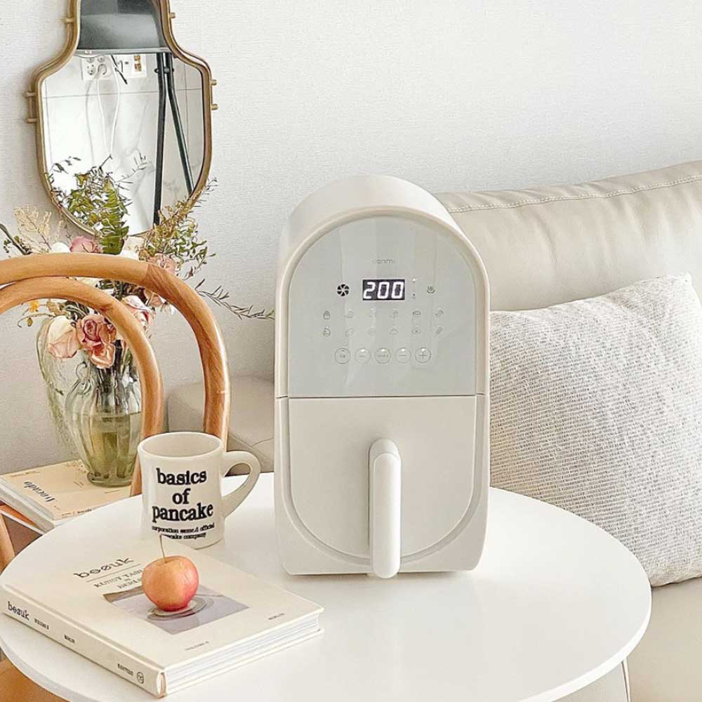 단미 에어프라이어 소형 미니 디지털 에어프라이기 3L AF02