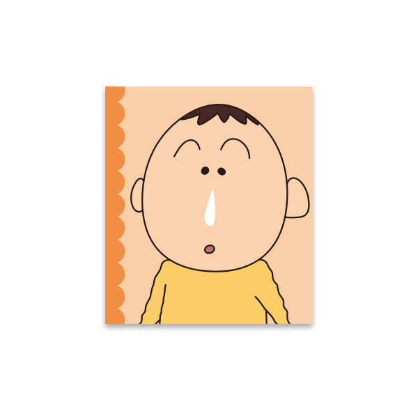 아기 짱구 미니 노트 포켓 수첩 휴대용 다이어리 캐릭터 짱구는못말려 굿즈 - 상세 이미지 2