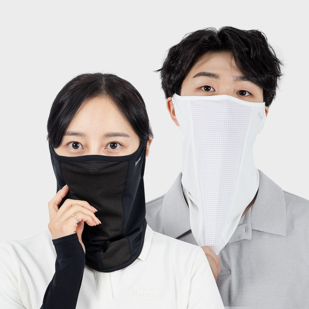 카르닉 자외선차단 마스크 골프 자전거 햇빛가리개 메쉬 BUVM 이미지 7