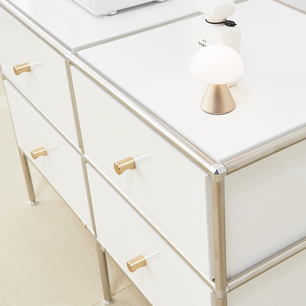 홈그니처 모듈 거실장 가구 폭좁은 안방티비장 미니 티비다이 800x400x545mm, 딥그린