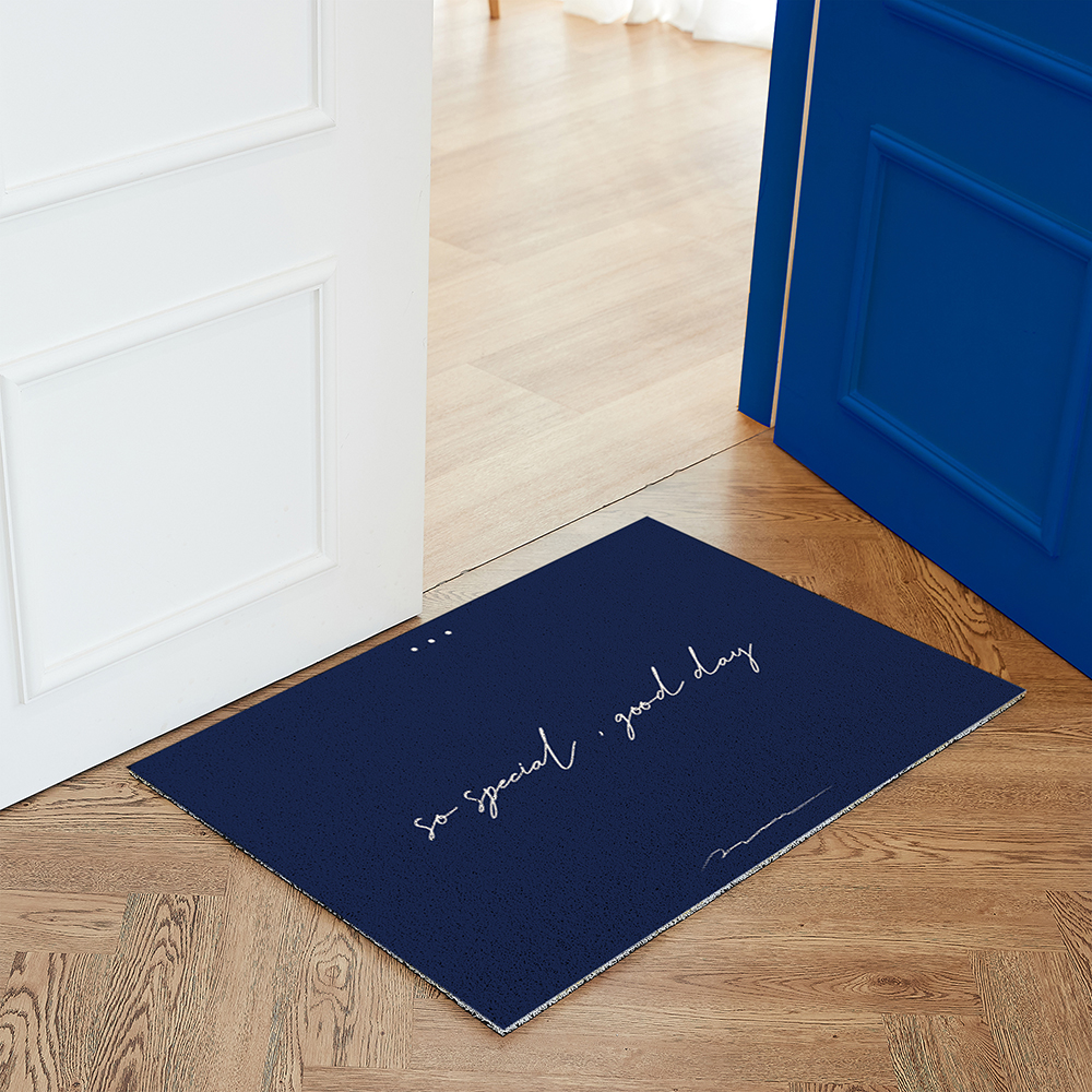 코메샵 웰컴 매트 WM13-1 특별한오늘 빨강 현관 코일매트 120x90cm - 상세 이미지 4