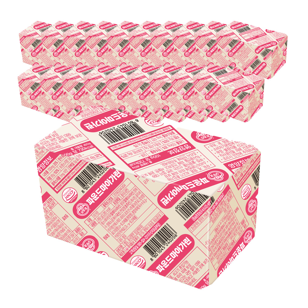 [대용량 업소용 마가린] 오뚜기 파운드 마아가린 450g 20개 맛있게 먹은 솔직 후기 - 대표 이미지