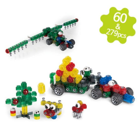 [키디텍코리아]키디텍 시골농장 교육기관용 블록 교구 세트