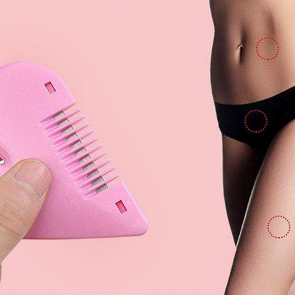 미니면도기 여성 면도기 트리머 헤어 비키니라인 레그 : 퐁당스윔