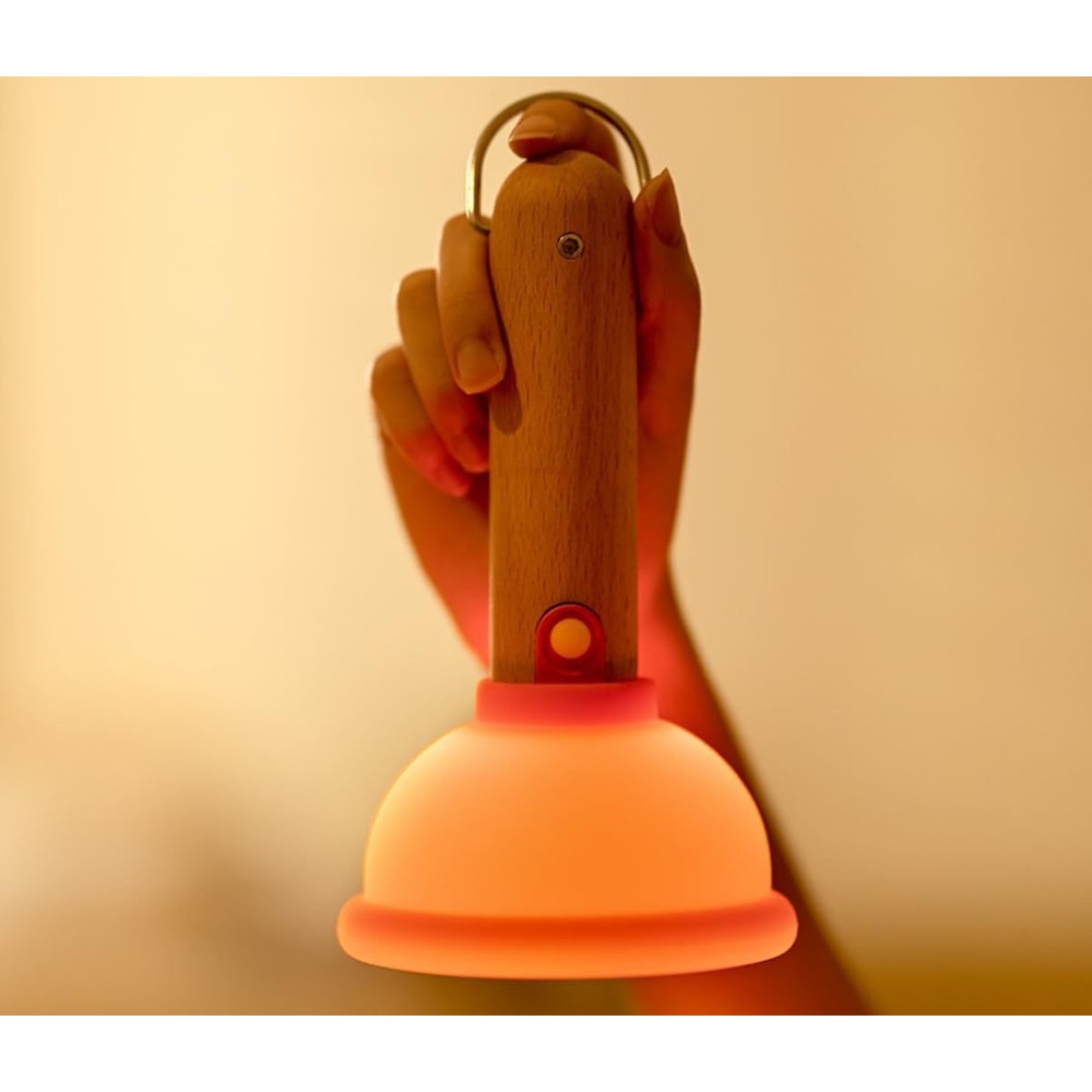 PLUNGER 아기자기한 LED 손전등 따뜻한 무드등 USB충전