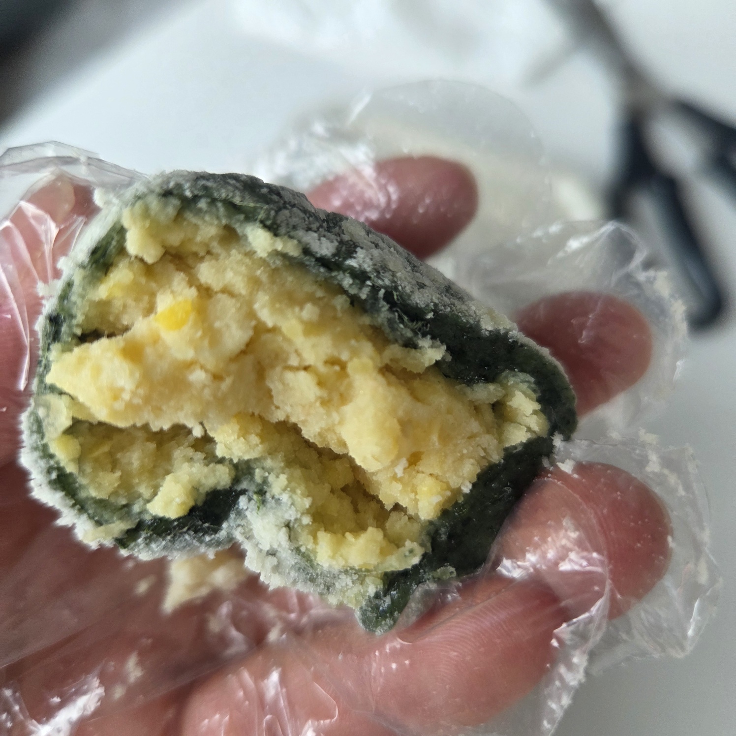미소떡방 녹두앙금 쑥 찹쌀떡 10개 달지않은 식사대용 영양간식 개별포장 떡 - 상세 이미지 4