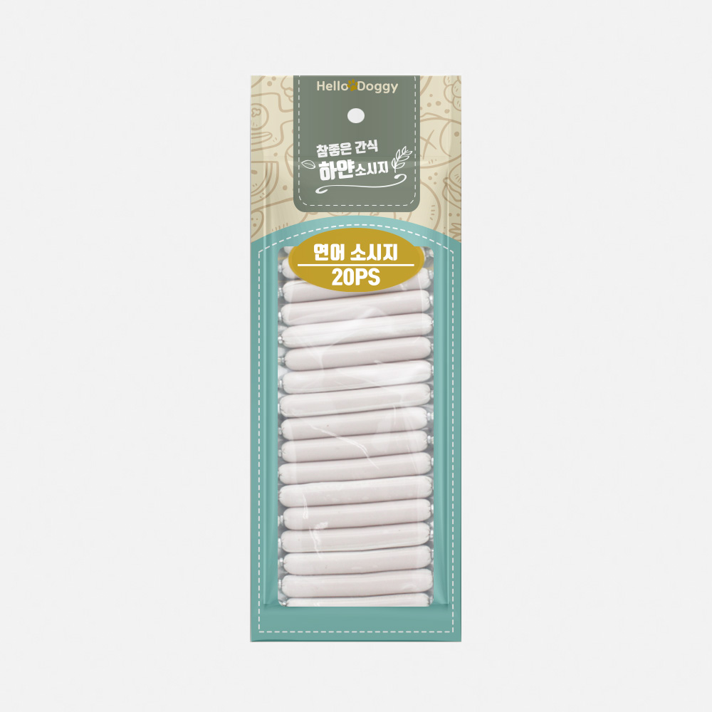 헬로도기 강아지소세지 강아지소시지 대용량 통살 간식 북어, 180g, 1개 - 상세 이미지 4