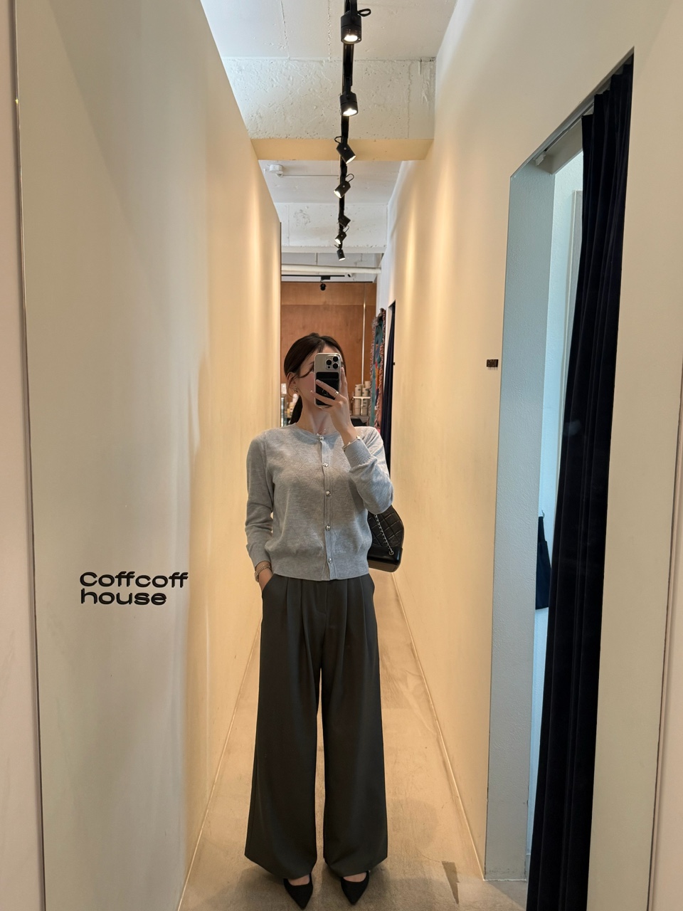 실물파 다이아 펄 가디건 상세 이미지 80