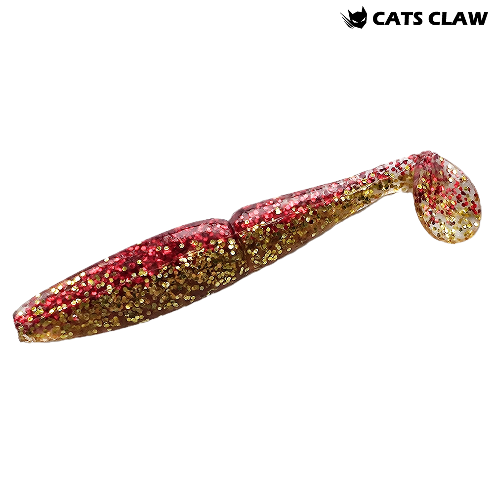 캣츠크로우 데모닉쉐드 배스웜 쏘가리웜 사와무라 RG005, 5cm(2인치) - 상세 이미지 3