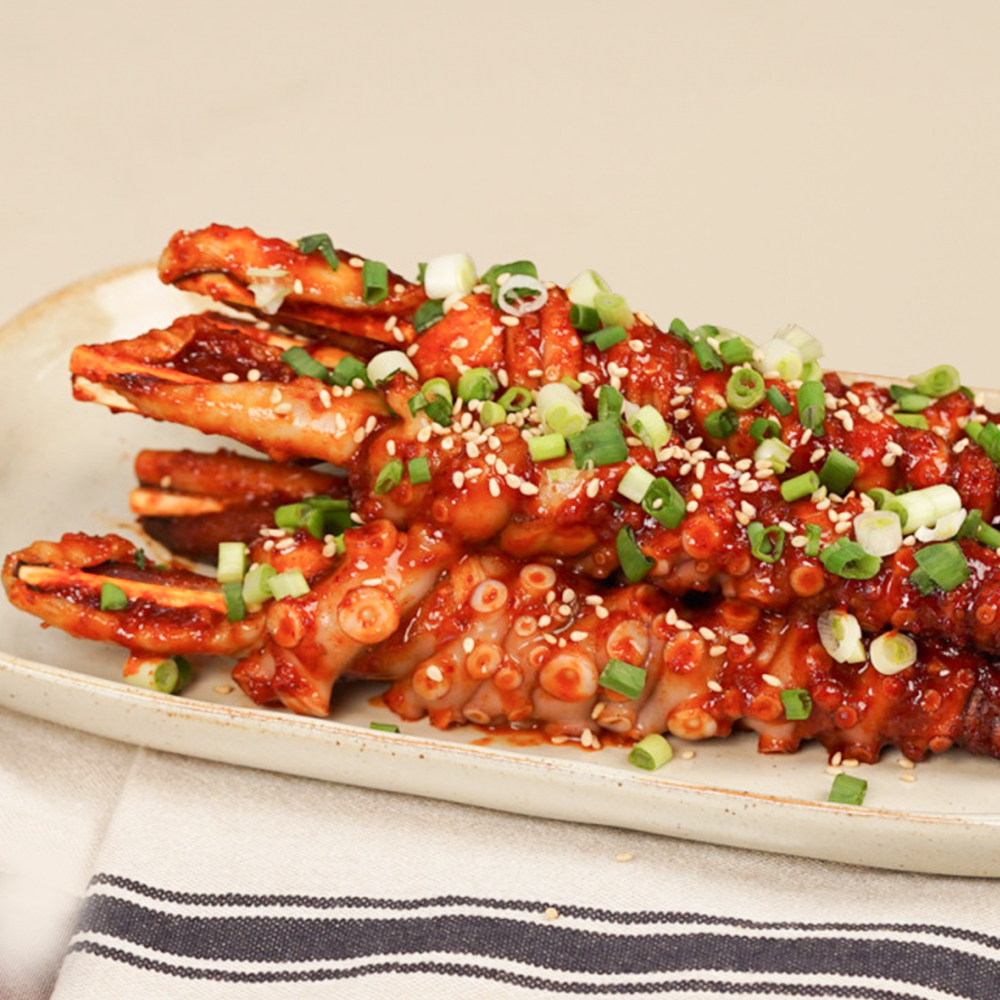 낙지호롱 900g 20-30개 구이 냉동 낙지 캠핑 해물 안주 호롱이 꼬치 - 상세 이미지 4