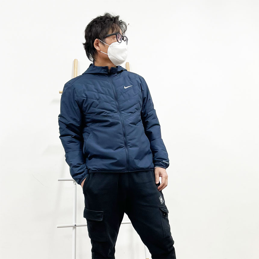 [오늘출발] 나이키 써마핏 리펠 신세틱 필 러닝 자켓 DD5645 네이비블루, S - 상세 이미지 5