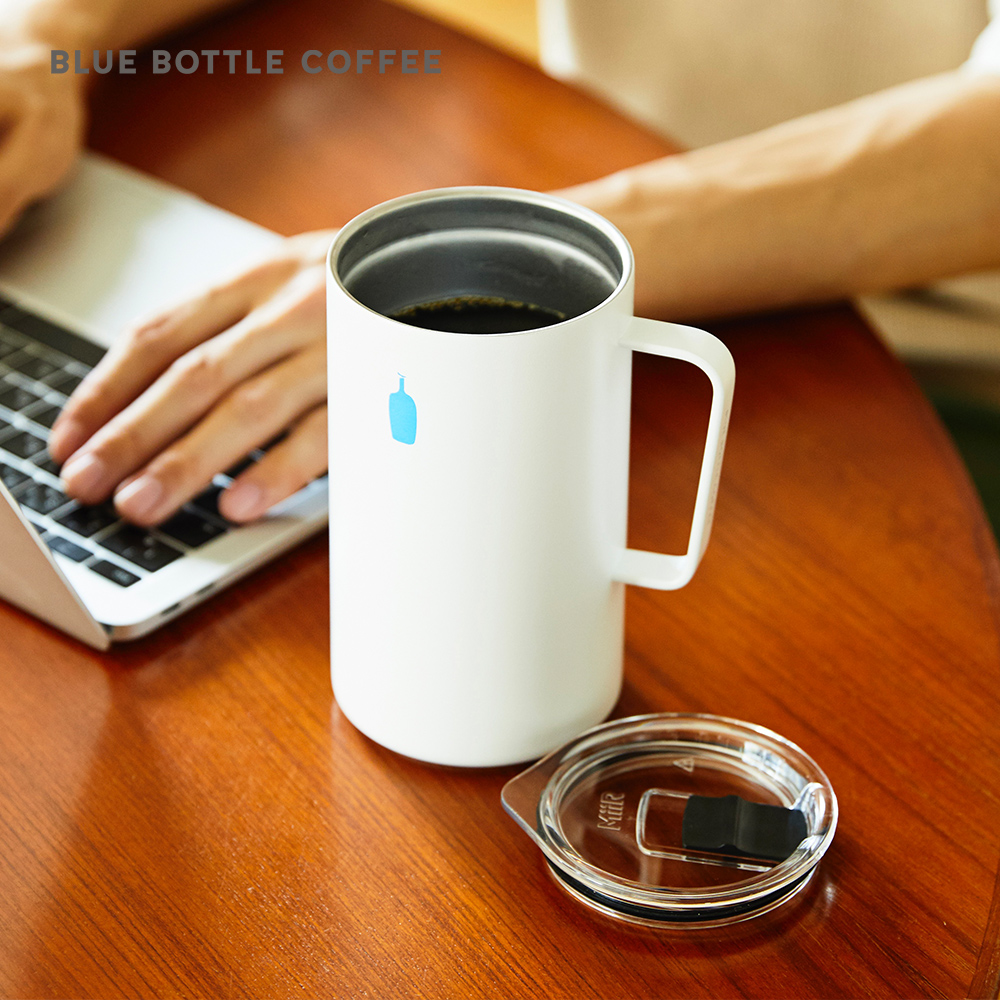 [공식] 블루보틀 화이트 트래블 머그 White Travel Mug 591ml, 1개 - 상세 이미지 4