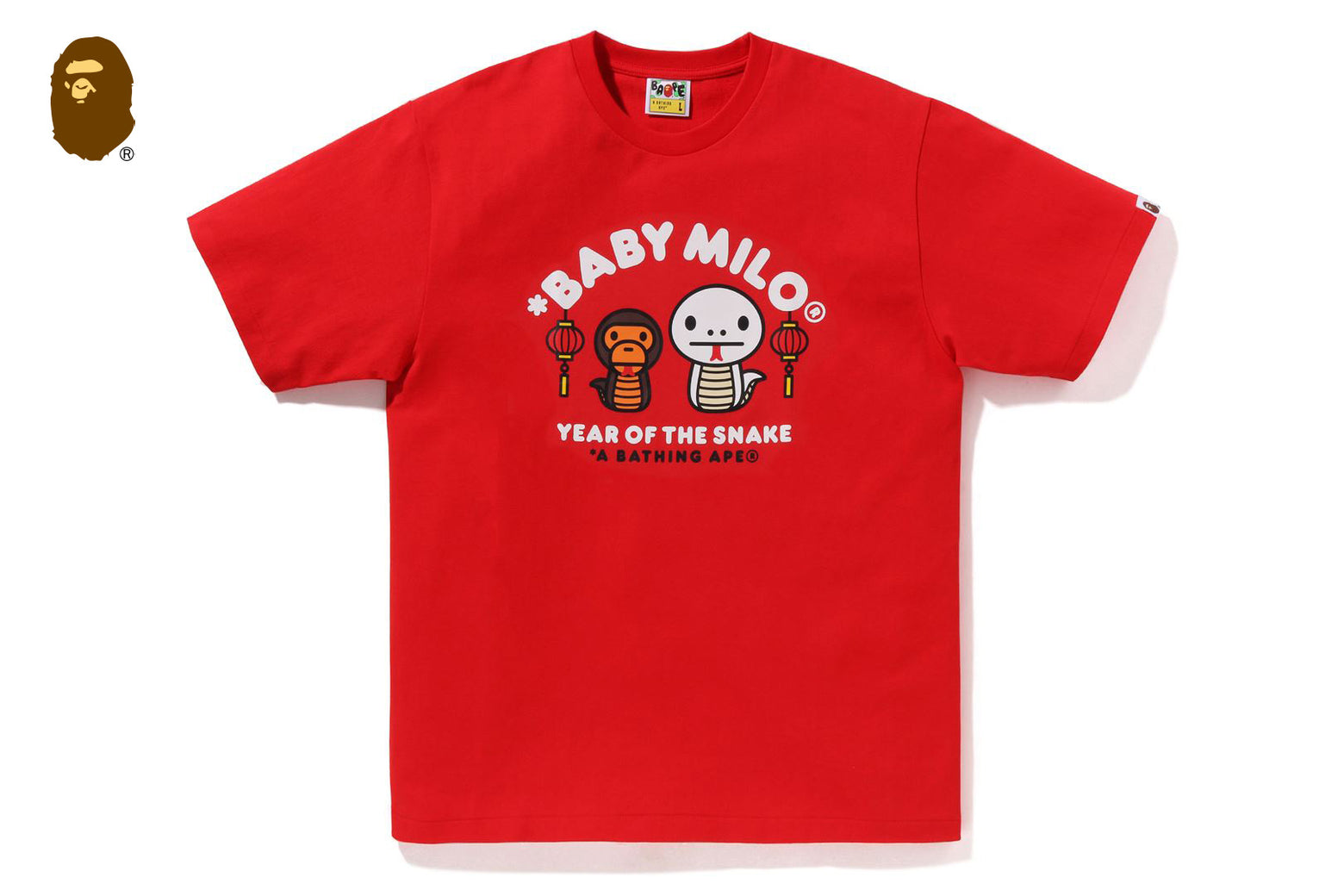 베이프 반팔티 YEAR OF THE SNAKE BABY MILO TEE 2월 신상 2L20-110-001 - 상세 이미지 3
