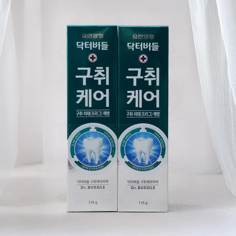메가마트 유한양행 닥터버들 구취케어 치약 110g - 상품 이미지