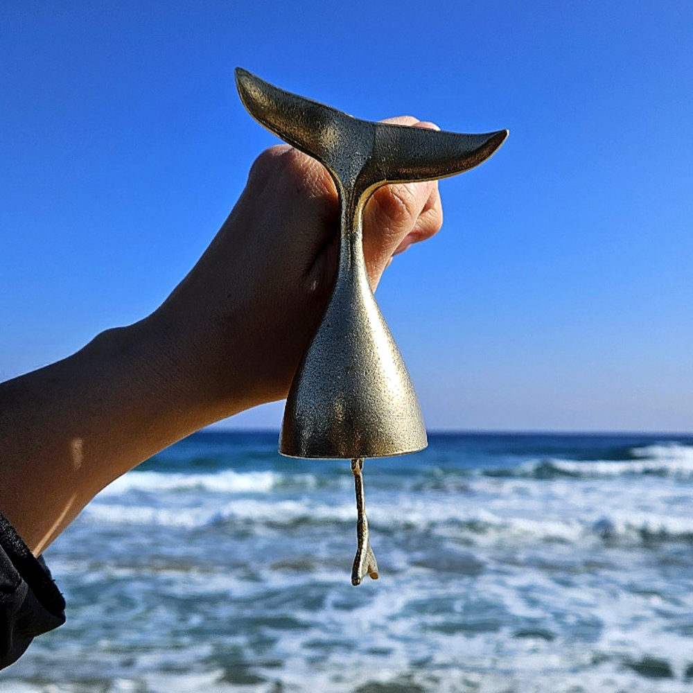 현관종 풍경종 도어벨 황금 고래 한국수공예 집들이 개업 이사 외국인 선물