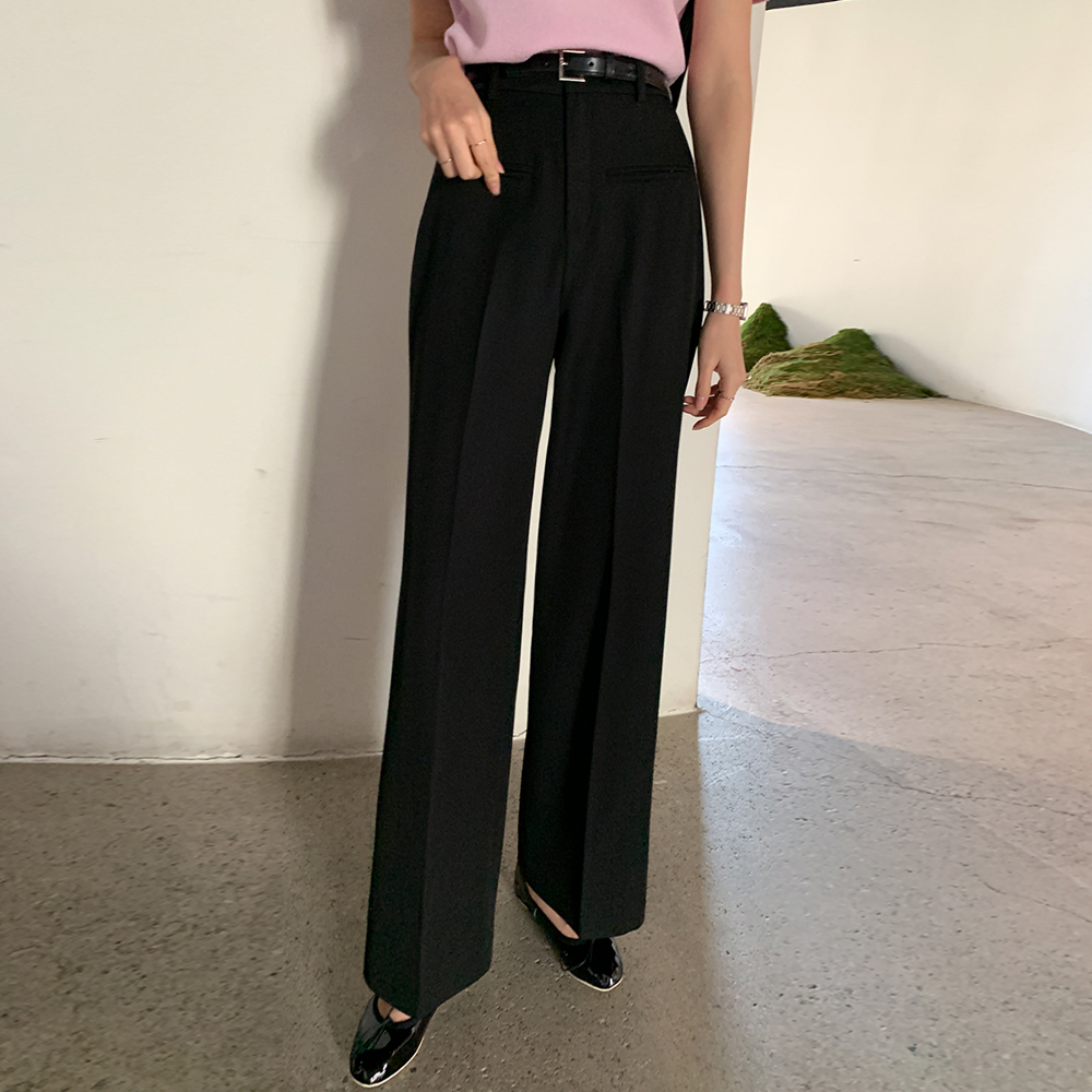 헤이누 립포켓 벨트세트 슬랙스 - 상품 이미지