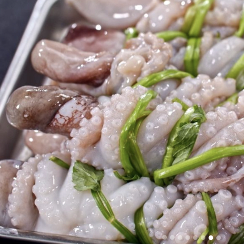 낙지호롱 900g 20-30개 구이 냉동 낙지 캠핑 해물 안주 호롱이 꼬치 - 상세 이미지 2