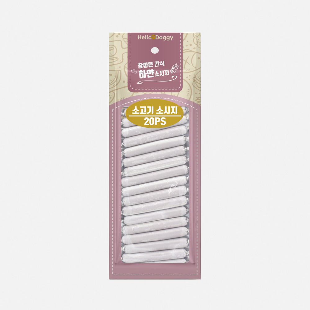 헬로도기 강아지소세지 강아지소시지 대용량 통살 간식 북어, 180g, 1개 - 상세 이미지 3
