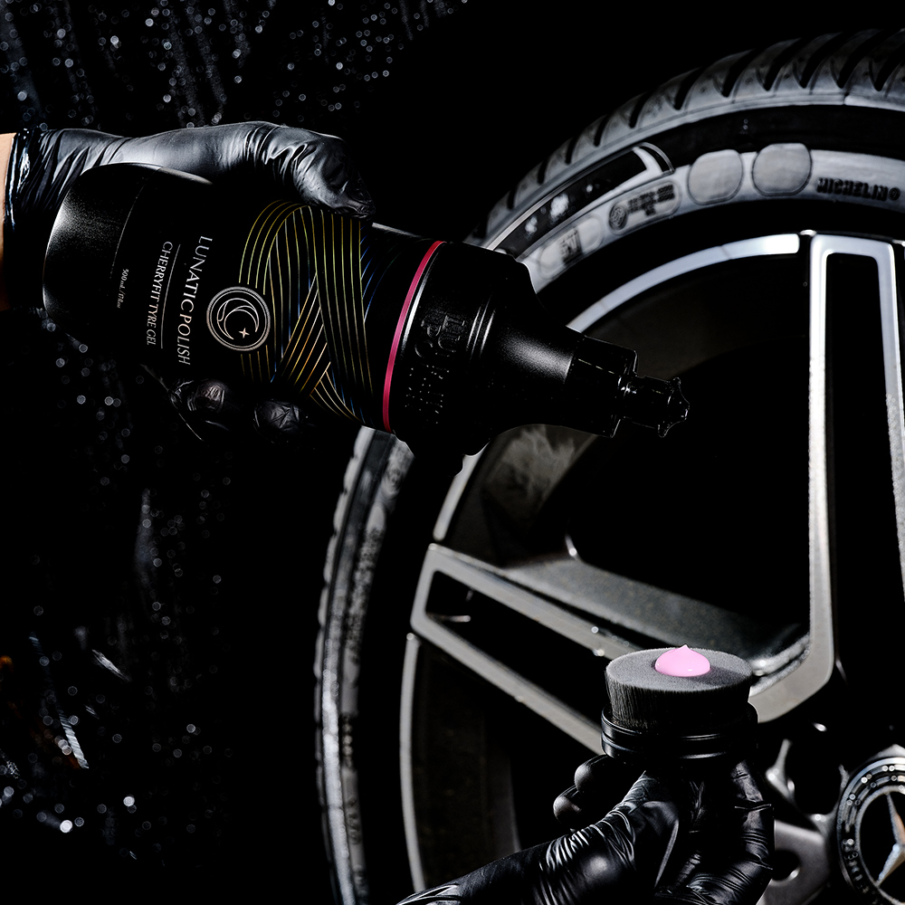 [루나틱폴리시] 체리핏 타이어 젤 불스원 간편 젤타입 고광택 갈변방지 500ml