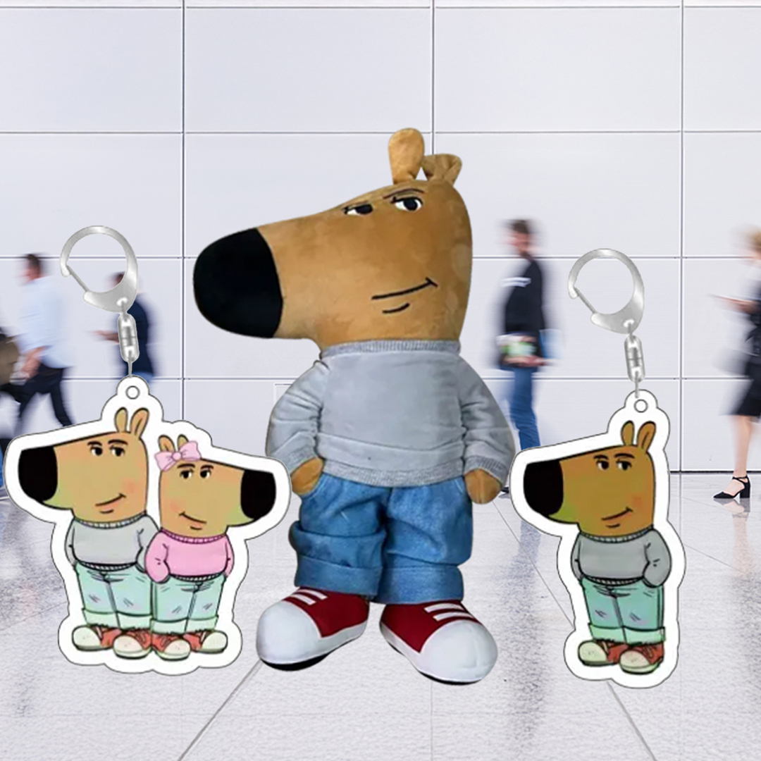 구쯔야 Chill Guy 칠가이 인형 대형 밈 키링 귀여운 선물 15cm 23cm 40cm 이미지 6