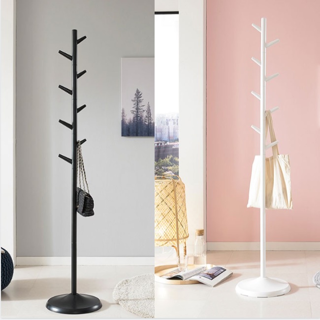 소형 작은 행거 롱 코트 행거 폭좁은 스탠드행거