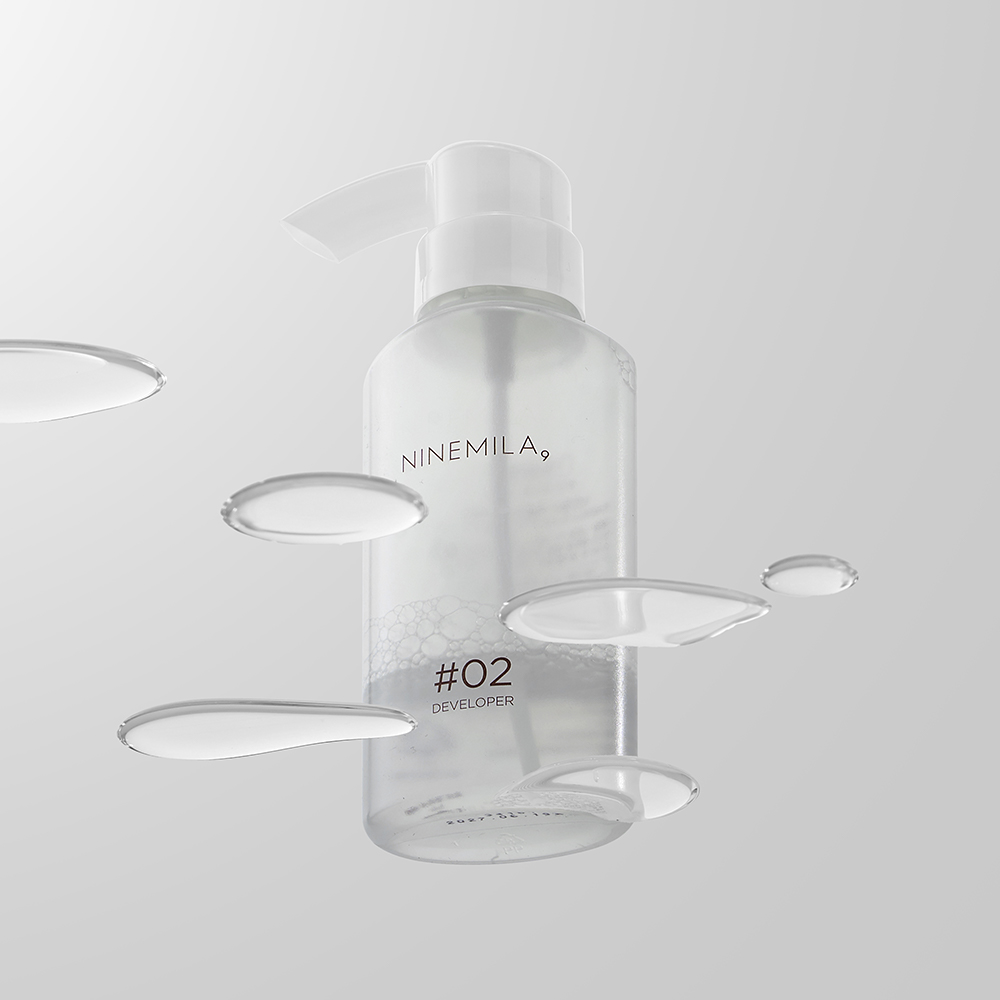 나인밀라 버블이지 염색약 100ml [4N 자연갈색] 이미지 7