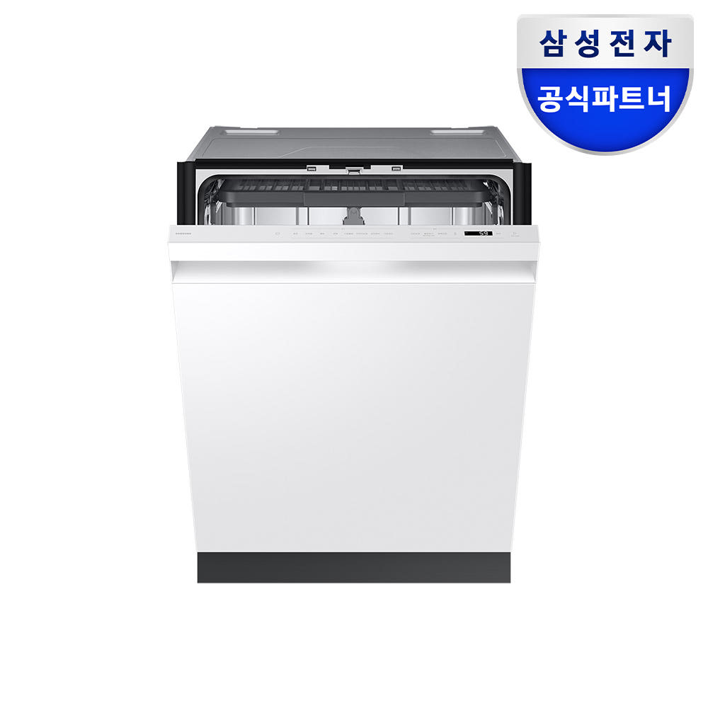삼성전자 비스포크 식기세척기 DW80F73Y1UEW 14인용 1등급 AI세척 에센셜화이트