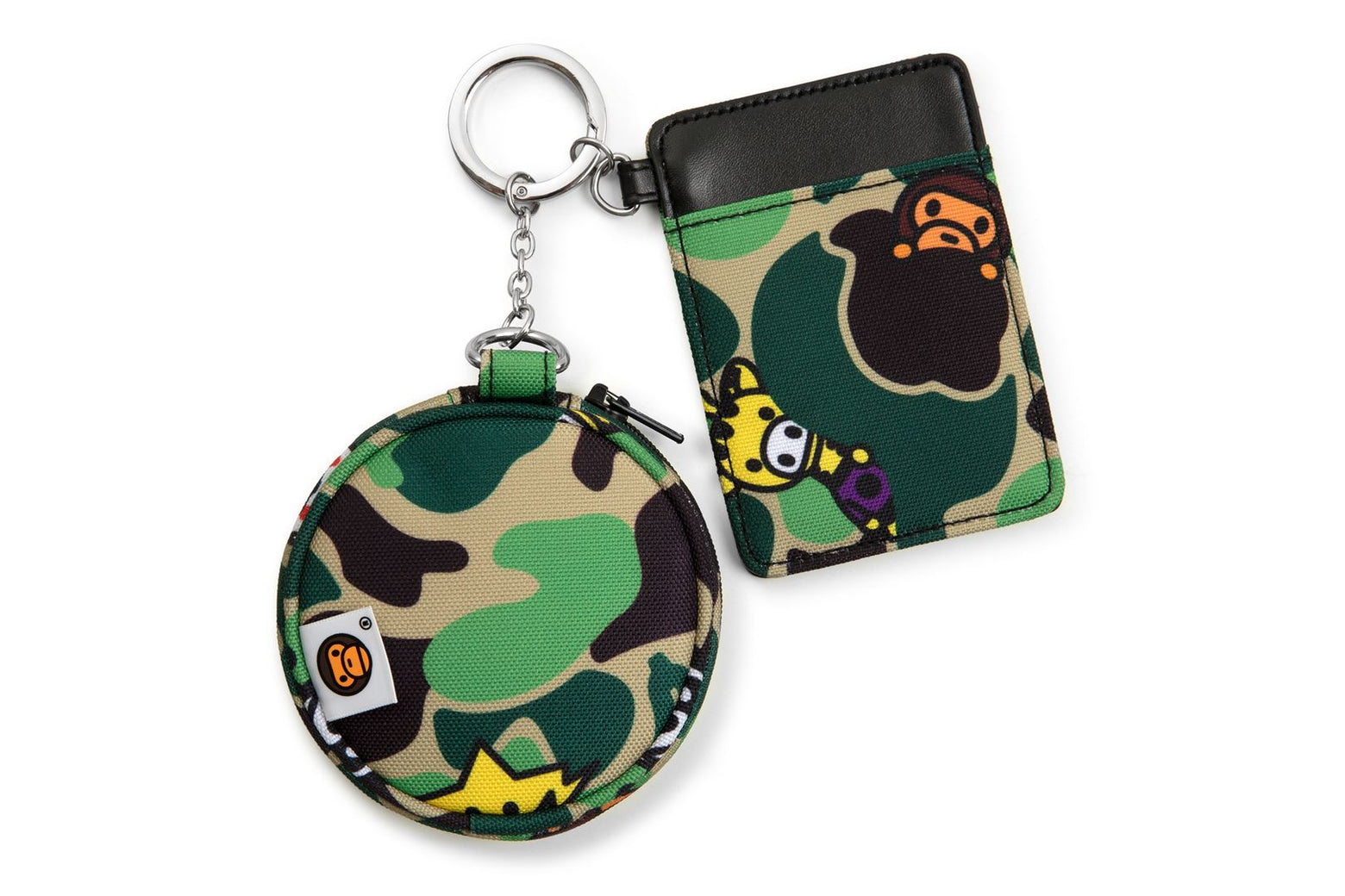 베이프 키체인 BABY MILO CARDHOLDER MIRROR KEYCHAIN 2월 신상 AL20-182-301 - 상세 이미지 2