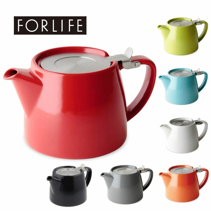 포라이프 FORLIFE 스텀프 티포트 주전자 530ml 309 7컬러 - 상품 이미지