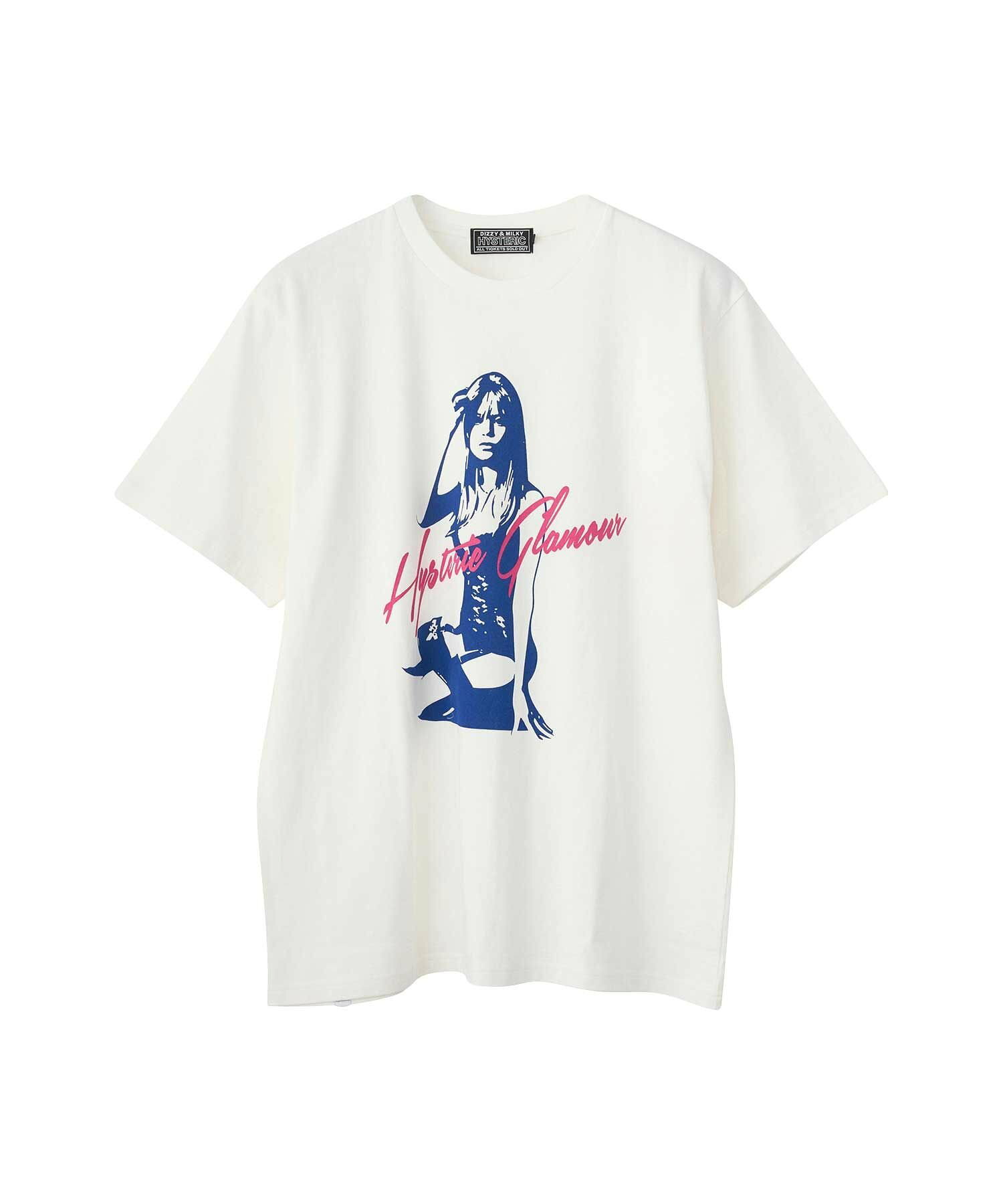 히스테릭글래머 HYSTERIC GLAMOUR 남성 LOVE IT 티셔츠 3컬러 - 상세 이미지 4